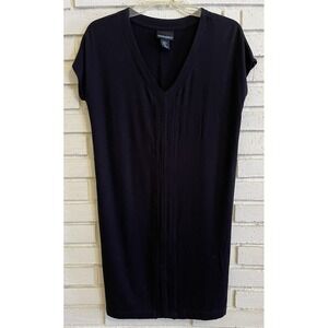 Cynthia Rowley Black Casual Rayon Spandex Short Sleeve Dress/Tunic‎ - Size XS